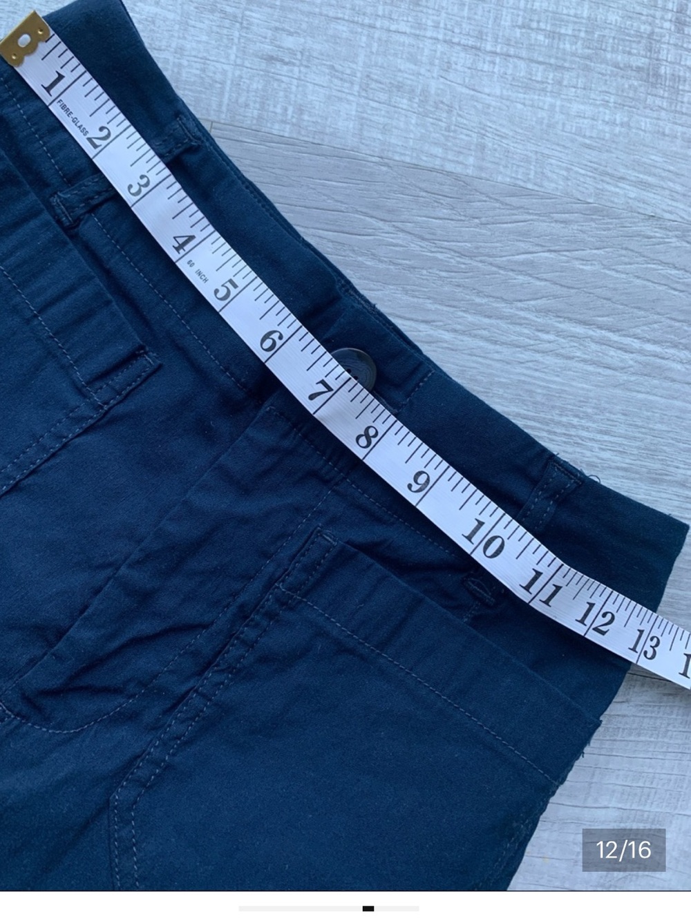 Maeve by Anthropologie Navy Colette Pants, Size 24 waist. - Picture 11 of 16